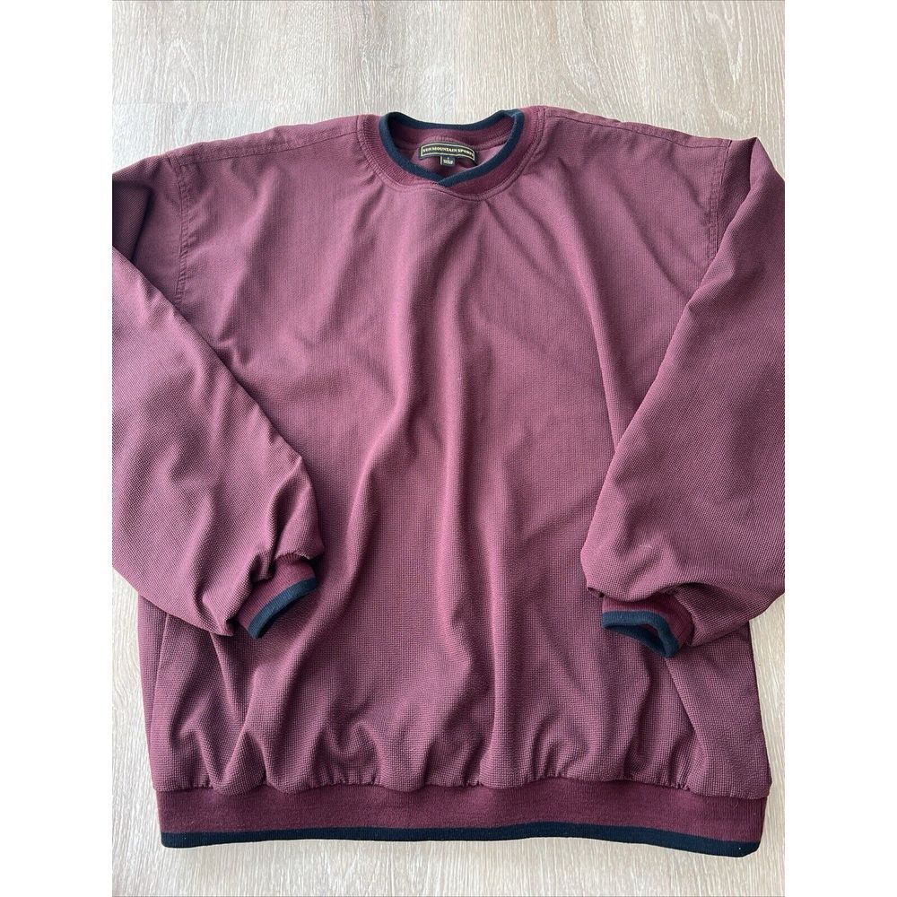 Sun Mountain Sports Mens Golf Pullover Windbreaker  ⛳️ Large VTG